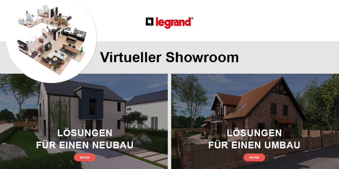 Virtueller Showroom bei Elektro Gläser in Neuburg an der Donau