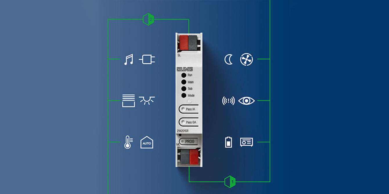 KNX Bereichs- und Linienkoppler bei Elektro Gläser in Neuburg an der Donau